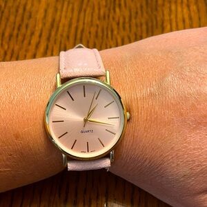 Chico's Pink and Gold Women's Quartz Watch